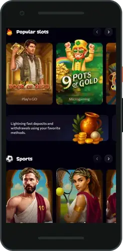 Aphrodite casino app